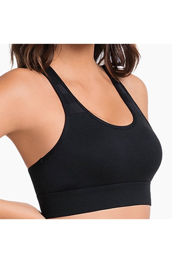 Seamless Push-Up Sports Bra for Women with Back Support for Running and Yoga