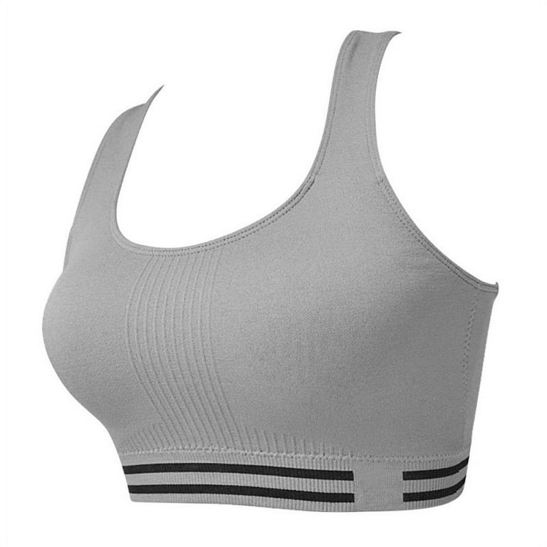 Seamless Racerback Bras Underwear Women Stretch Workout Top Tank Comfort  Padded Bralette Underwear