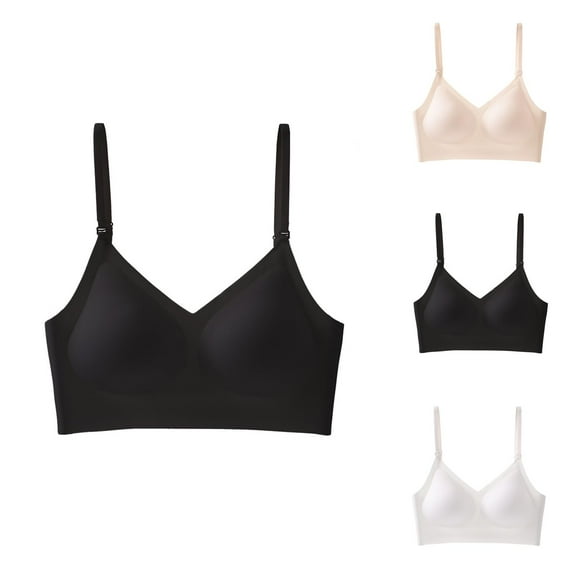 Seamless Racerback Bras for Women Lightweight Halter Convertible Bra Comfortable Invisible Bralettes Everyday Bra