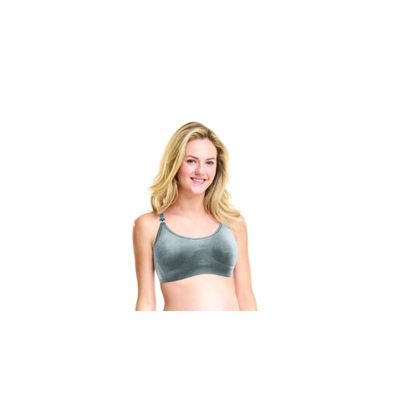 Seamless Racerback Wirefree Crop Nursing Bra YYCEUS
