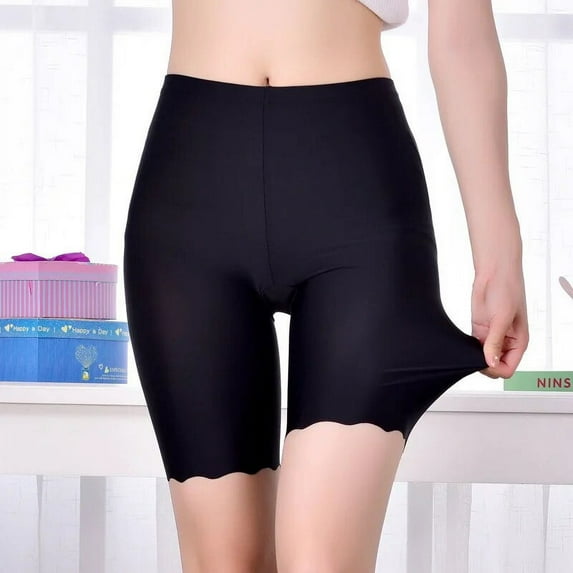 Seamless Safety Short Pants Summer Women Plus Size Boxers for Female Anti Rub Safety Shorts Under Skirt Panties Underwear