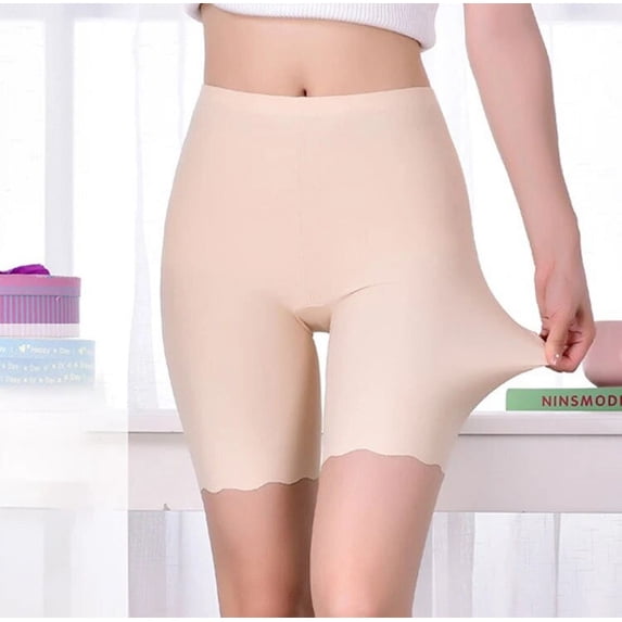 Seamless Safety Short Pants Summer Women Plus Size Boxers for Female Anti Rub Safety Shorts Under Skirt Panties Underwear