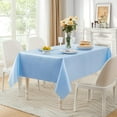 thumbnail image 1 of Seamless Satin Tablecloth 60x84 In Extra Large Rectangular Soft Polyester Fabric, Wrinkle Resistant, for Wedding, Banquet, Party, Restaurant Decoration, Multiple Colors, 1 of 6