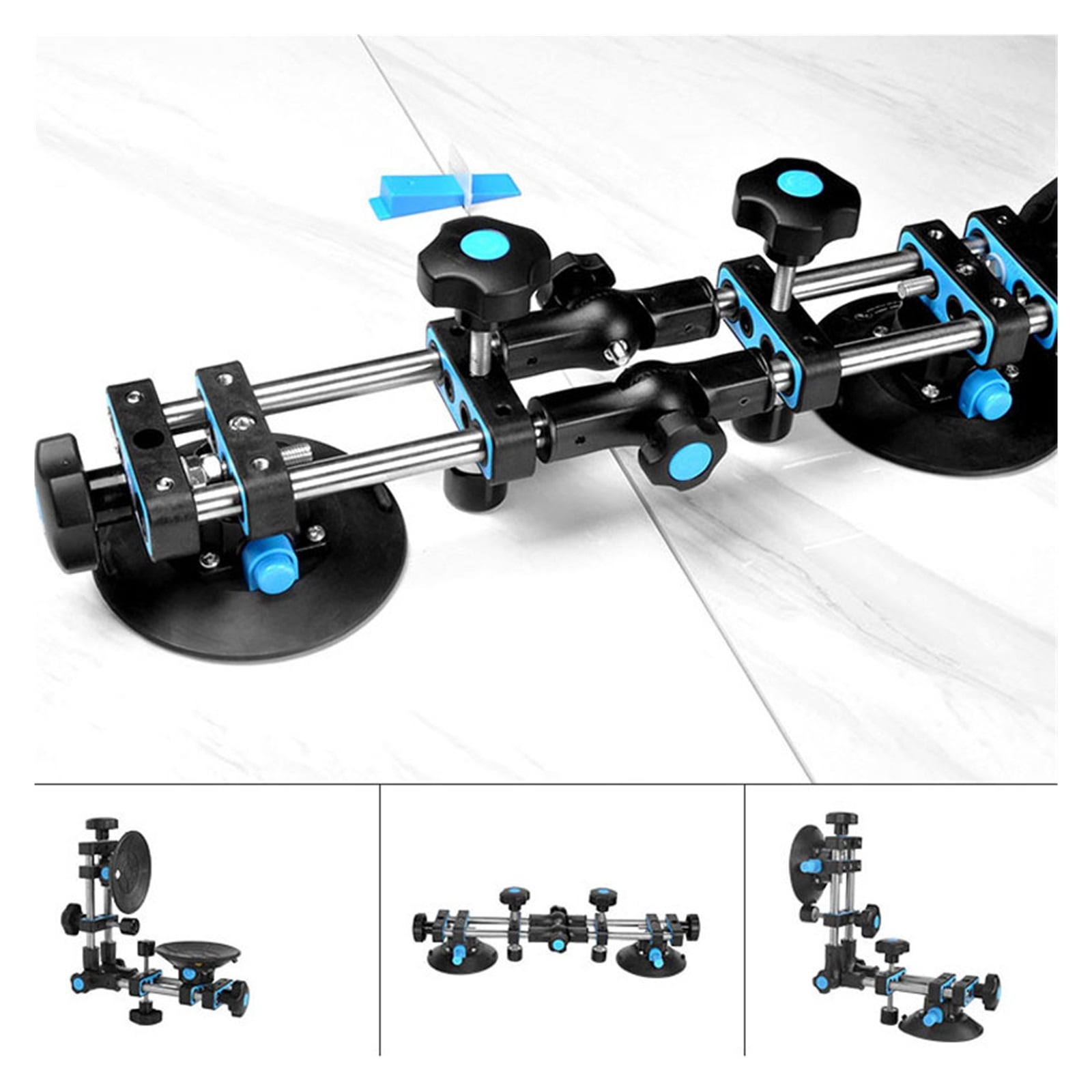 Floor Gaps Fixer & Tile Leveling Tool – Suction Cup Leveler For Countertops, Granite, Marble, And Large Tiles – Anti-Slip Design For Precise Installation