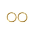 thumbnail image 1 of Seamless Segment Ring 2pc Hoop Rings Septum Nose Lip Helix Nipple Daith 16G 10mm, 1 of 7