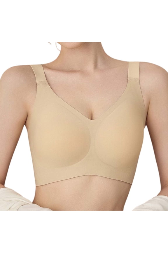 Seamless Shapewear Gel Bras For Large Bust Lift W Cup Design Underwire Support And Support Sports Bra Support Bra Womens Bras No Underwire Push up High Intensity Sports Bras for Women Tight Sports