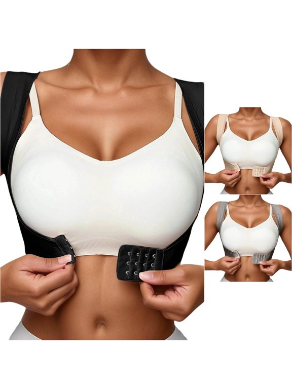 Seamless Shapewear Top for Front Closure Back Support Bra for Slouching Sweat Sweat for Women Waist Trainer