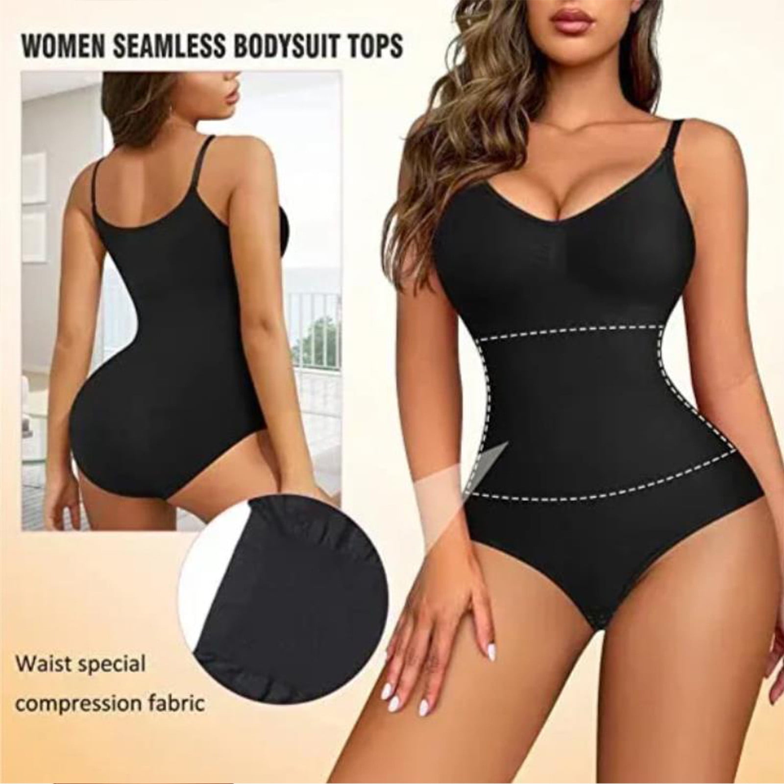 Seamless Sling Body Shaping Garment With Waist Tightening Abdomen