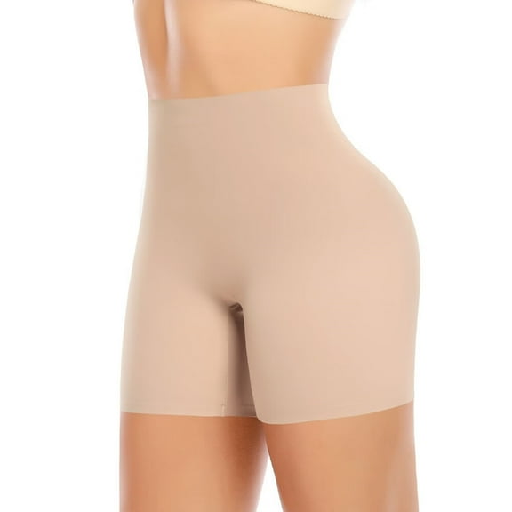 Seamless Slip Shorts for Women Under Dress Shaping Boyshorts Panties Tummy Control Shapewear