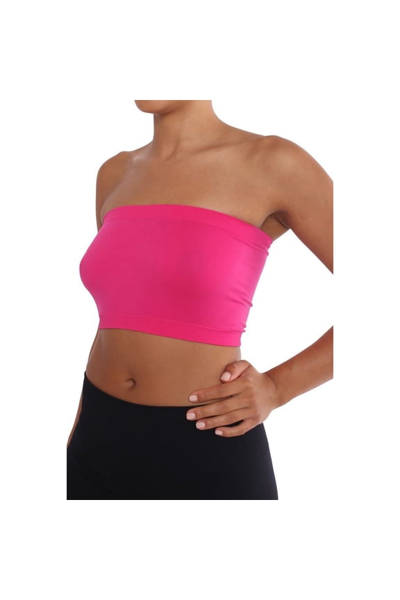 Seamless Smoother Tube Bandeau Top