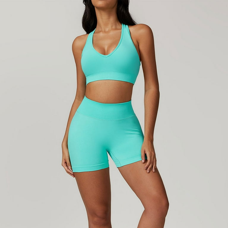 Seamless Sports Set 2PCS Women Clothes Fitness Tracksuit Yoga Suit