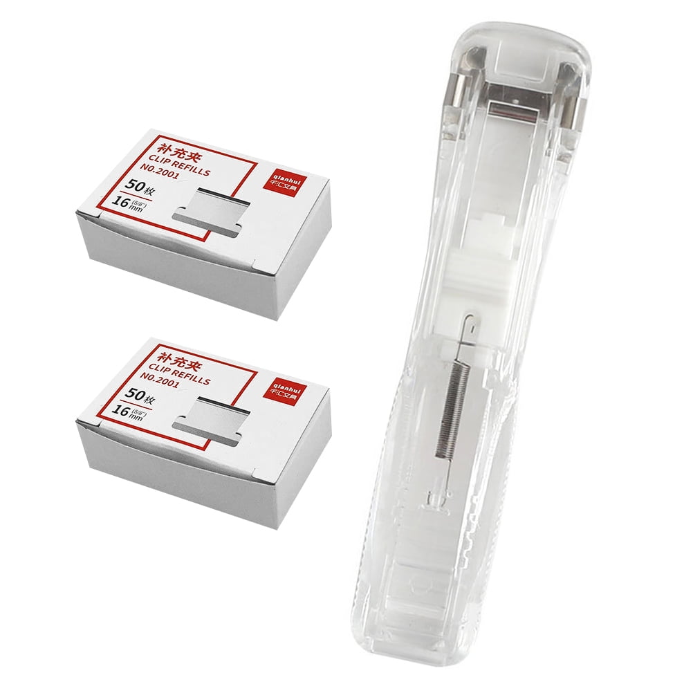 Seamless Staple Office Stapler Tape Dispenser Decor Paper Stationery