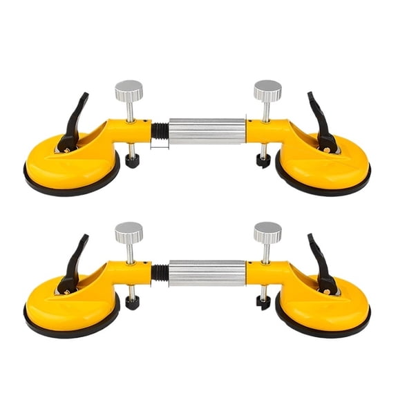 Seamless Stone Seam Setter Heavy Duty Dual Vacuum Suction Cup Leveling Setter Professional Countertop Installation Seaming Tool ,Precision Adjustment