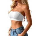 thumbnail image 1 of Strapless Bra for Women Seamless Push Up Non Slip Wireless Bandeau Bra Tube Top Bra for Everyday Wear, 1 of 5