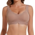 thumbnail image 1 of Joyshaper Seamless Push-up Bra No Underwire Soft Full Coverage Bra Wide Strap Bras, 1 of 6