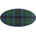 thumbnail image 1 of Seamless Tartan Black Green Plaid Check Pattern Round Carpet Circle Rug Outdoor Patio Area Rug Washable Large Area Rugs Hallway Room Decor Fitness Mats, 1 of 8