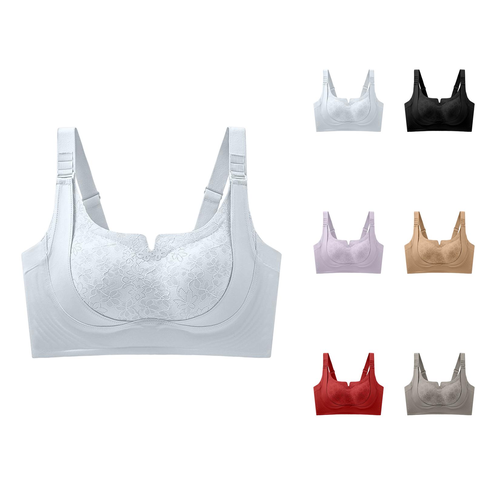 Seamless Thin Wireless Bra for Side Support, Smooth Comfort Lift ...