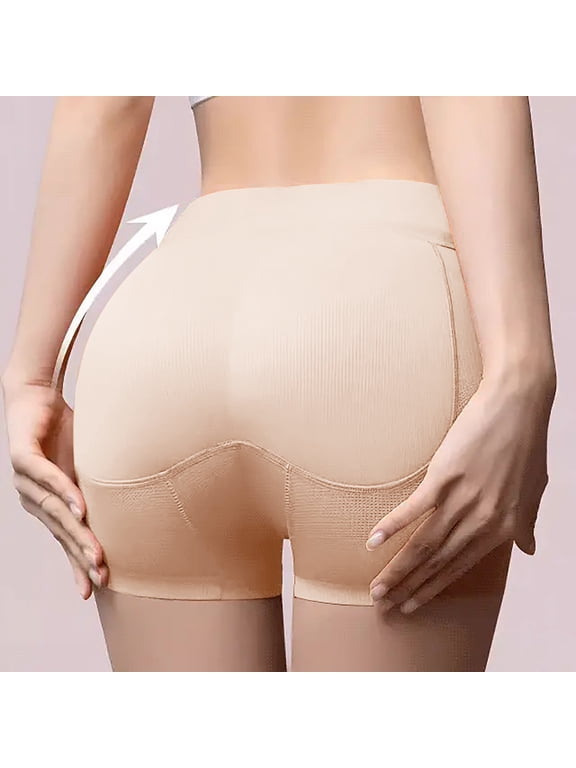 Seamless Thongs For Women ZDNIXIAN Womens Butt Lifter Padded Shaping Briefs Hip Enhancer Underwear
