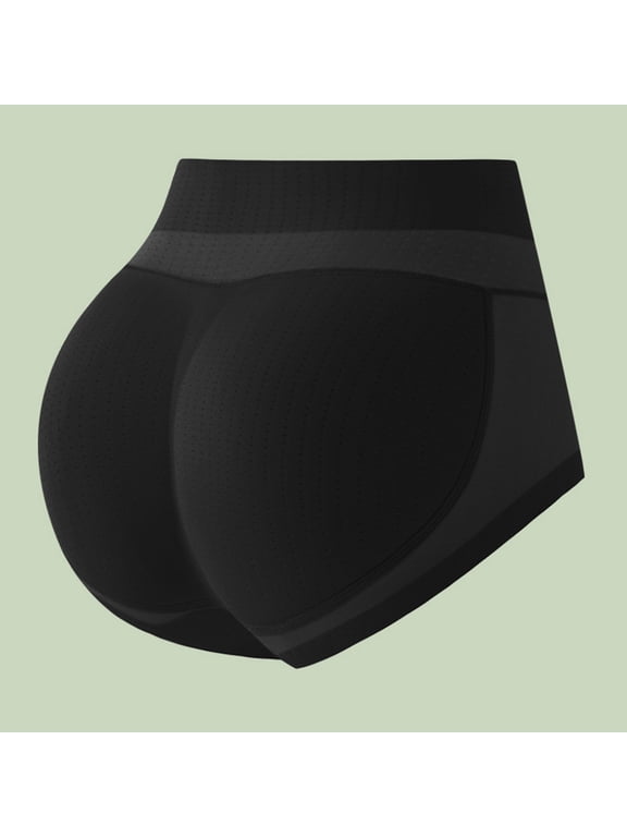 Seamless Thongs For Women ZDNIXIAN Womens Seamless Hip Lifting Shaping Briefs Butt Pad Underwear