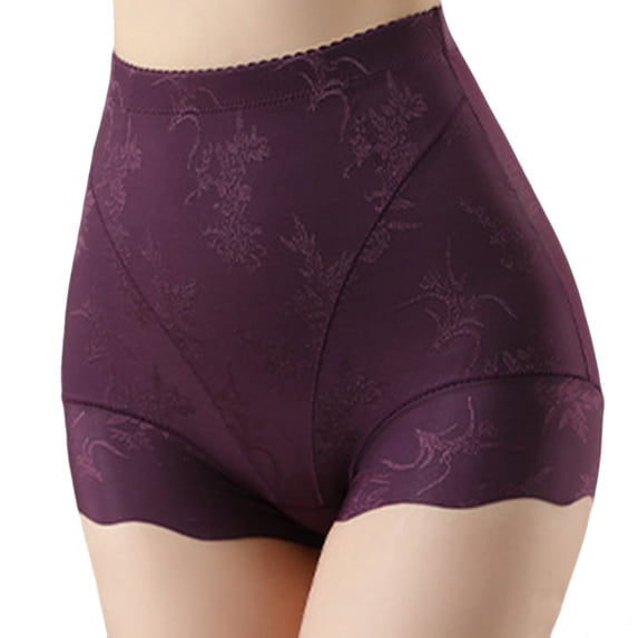 Seamless Underwear for Women High Waisted Bodycon Shapewear Body Shape Under Shorts Tummy Control Floral Lace Patchwork Thin Butt Liftings Sexy Briefs Comfy Soft Bottoms 2026 Summer Outfits