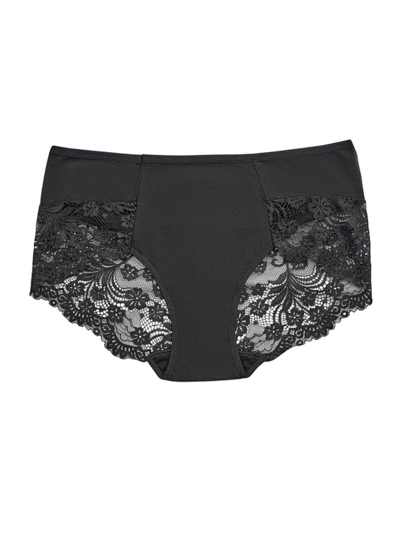 Seamless Underwear for Women High Waisted Tummy Control Panties Non See Through Breathable Seamless Briefs with Lace Trim Sexy Full Coverage Triangle Bottoms for Ladies 2026 Summer Outfits