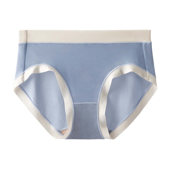 Seamless Underwear for Women Cotton, Soft Breathable Full Coverage Stretch, No Show Invisible Elastic Waistband Comfort Panties M-XL