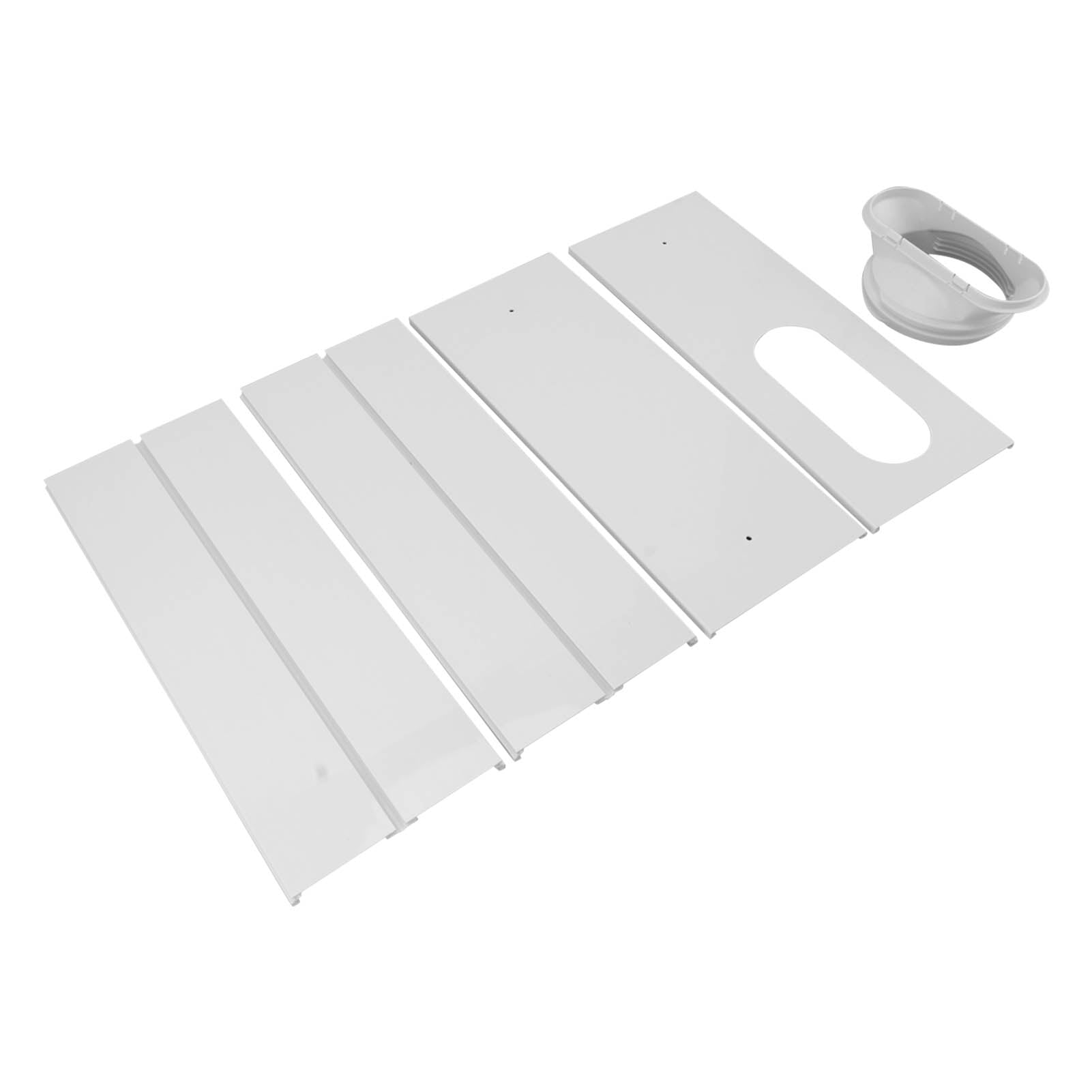 Seamless Universal Air Conditioner Window Vent Kit Changeable PVC