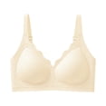 thumbnail image 1 of Seamless Wireless Bra for Women with Support No Underwire Full Coverage Push Up Bras Full Coverage Comfortable Everyday Bra, 1 of 5
