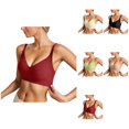 thumbnail image 1 of Seamless Wireless Push Up Bra for Women – Full Coverage Soft Support Lift, Back Smoothing T-Shirt Bra for Everyday Wear, Plus Size, 1 of 5