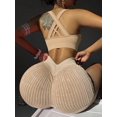 thumbnail image 1 of Seamless Women Sports Shorts, High Waisted Lifting Tummy Slimming Peach Butt activewear Yoga Pants, Skin-Friendly Fabric, 1 of 4