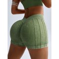 thumbnail image 1 of Seamless Women Sports Shorts, High Waisted Lifting Tummy Slimming Peach Butt activewear Yoga Pants, Skin-Friendly Fabric, 1 of 6