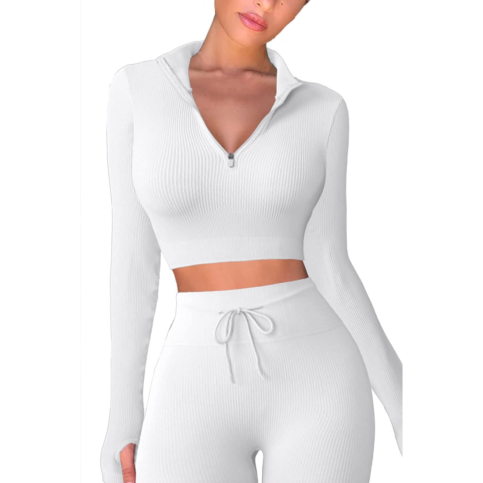 long sleeve baggy gym top