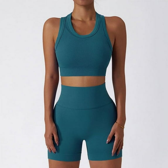 Seamless Yoga Set Gym Clothing Women Workout Set Sport Outfit For Woman Shorts Set Fitness Clothing Women Yoga Suit Tracksuit