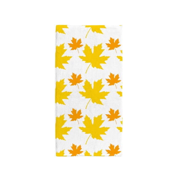 Seamless pattern with leaves. Background for your design.Vector illustration. Bath Towel Absorbent Soft Decoration Hand Tower Multiuses for Bathroom Hotel Gym Spa Beach 30 x 15 inch