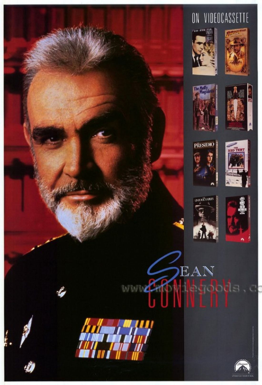 Sean Connery Framed Movie Poster