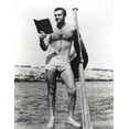 thumbnail image 1 of Sean Connery reading by the sea Photo Print (8 x 10), 1 of 1