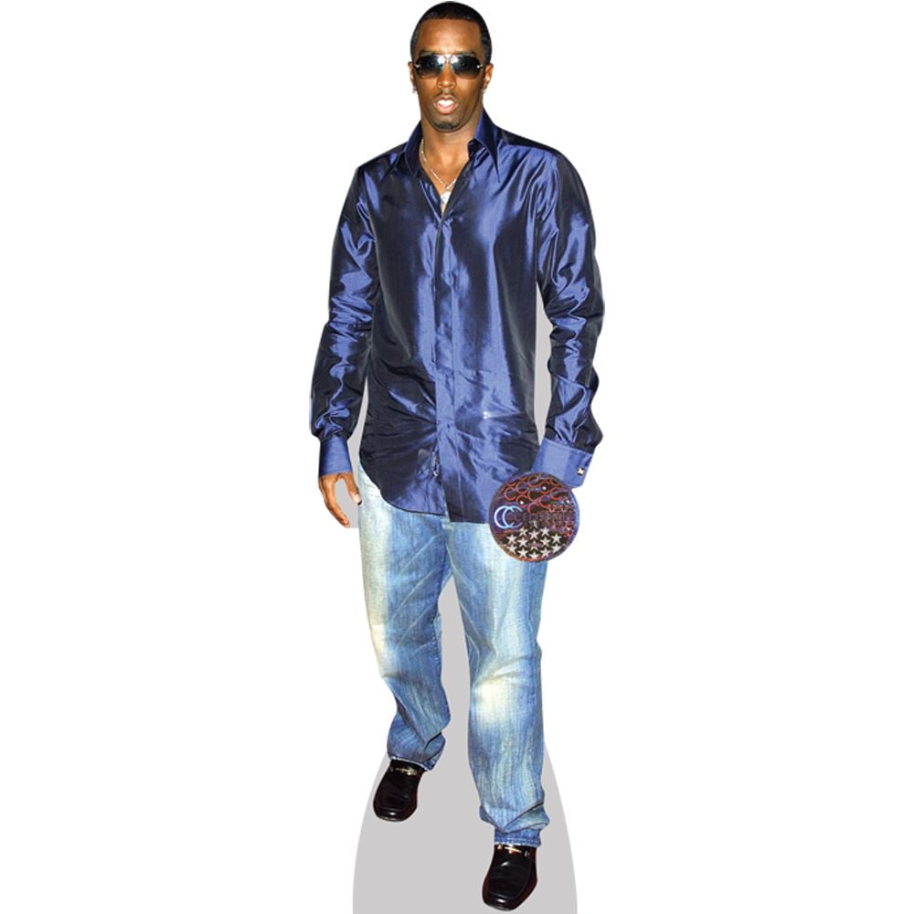 Sean John Combs (p Diddy) Mini Cardboard Cutout Standee - Walmart.com