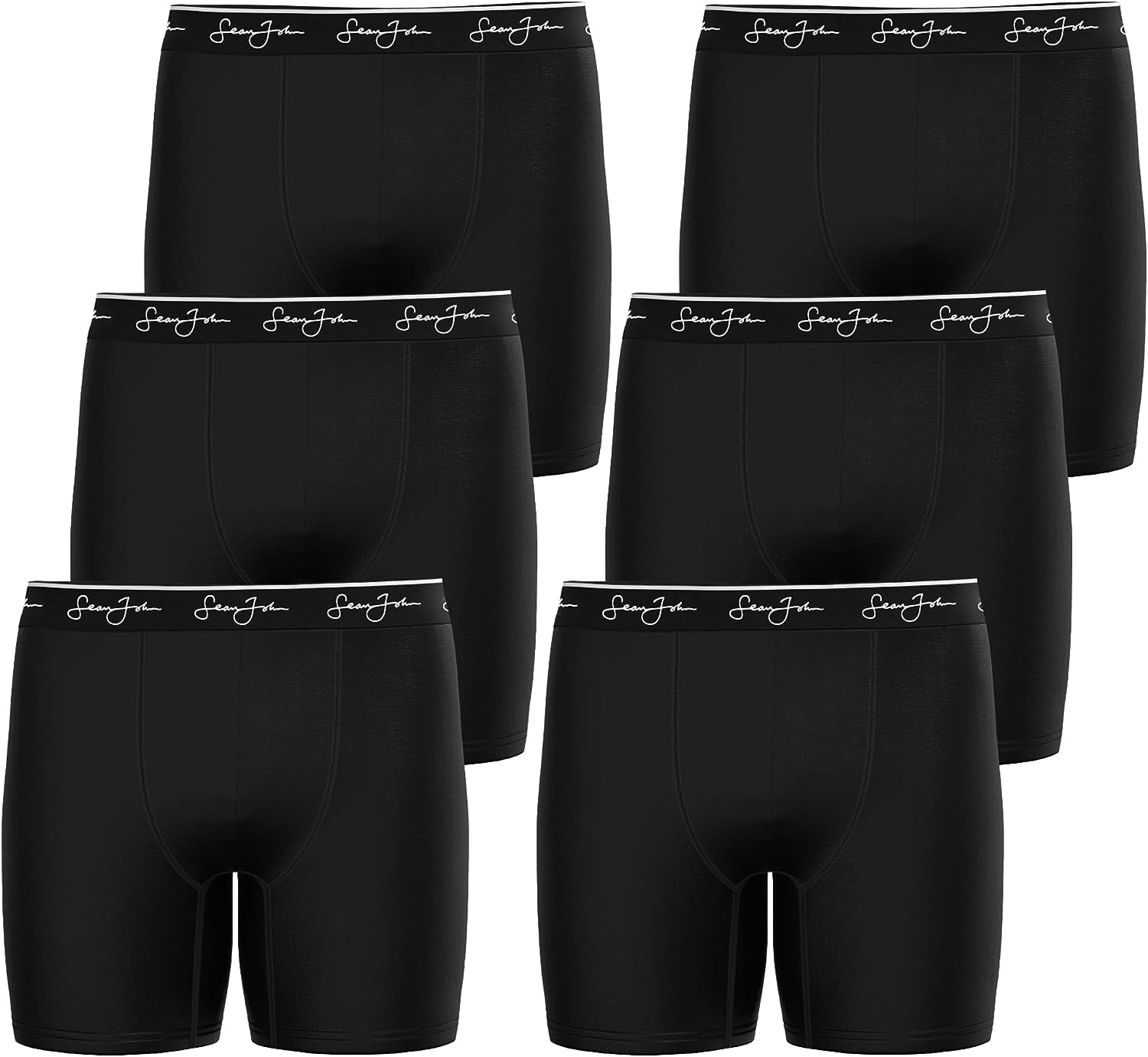 Sean John Men’s Boxer Briefs Performance Breathable Underwear for Men