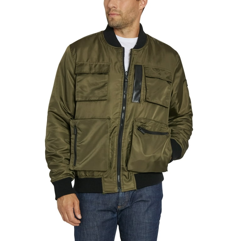 Sean john hotsell reversible bomber jacket