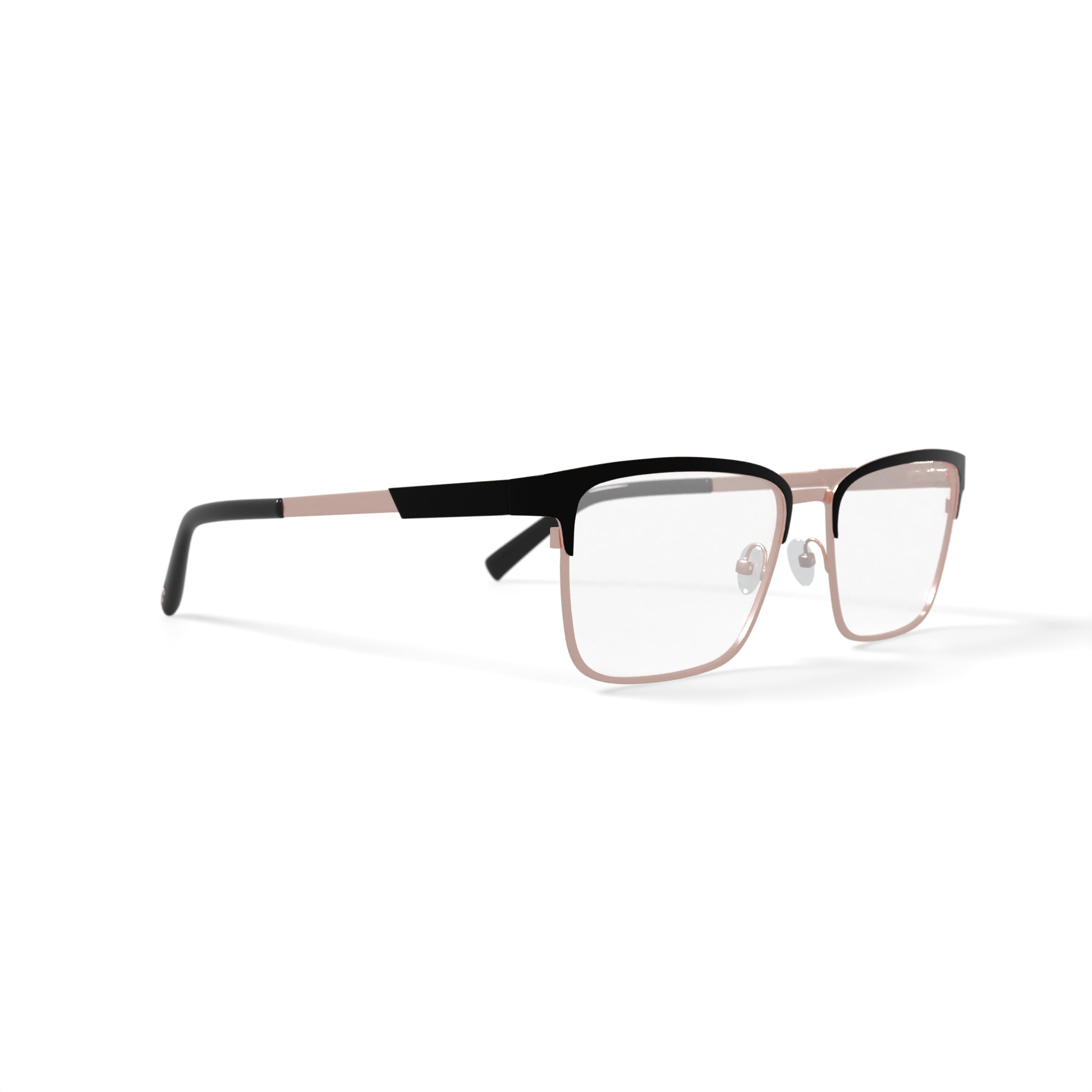 Sean John Men s Square Eyeglasses SJO5150 Black Gold 56 17 150 with Case Walmart Business Supplies