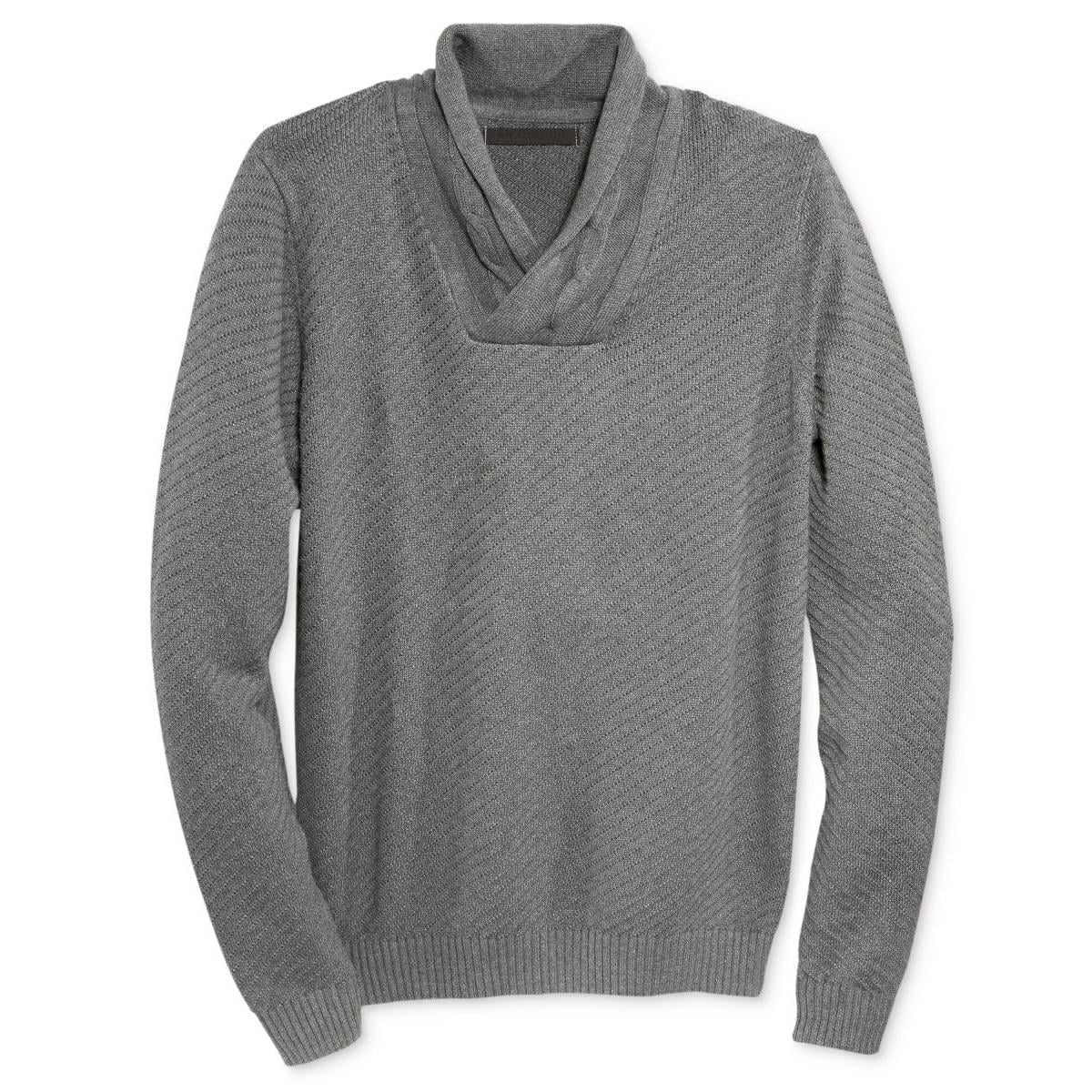 Sean john shop shawl collar sweater