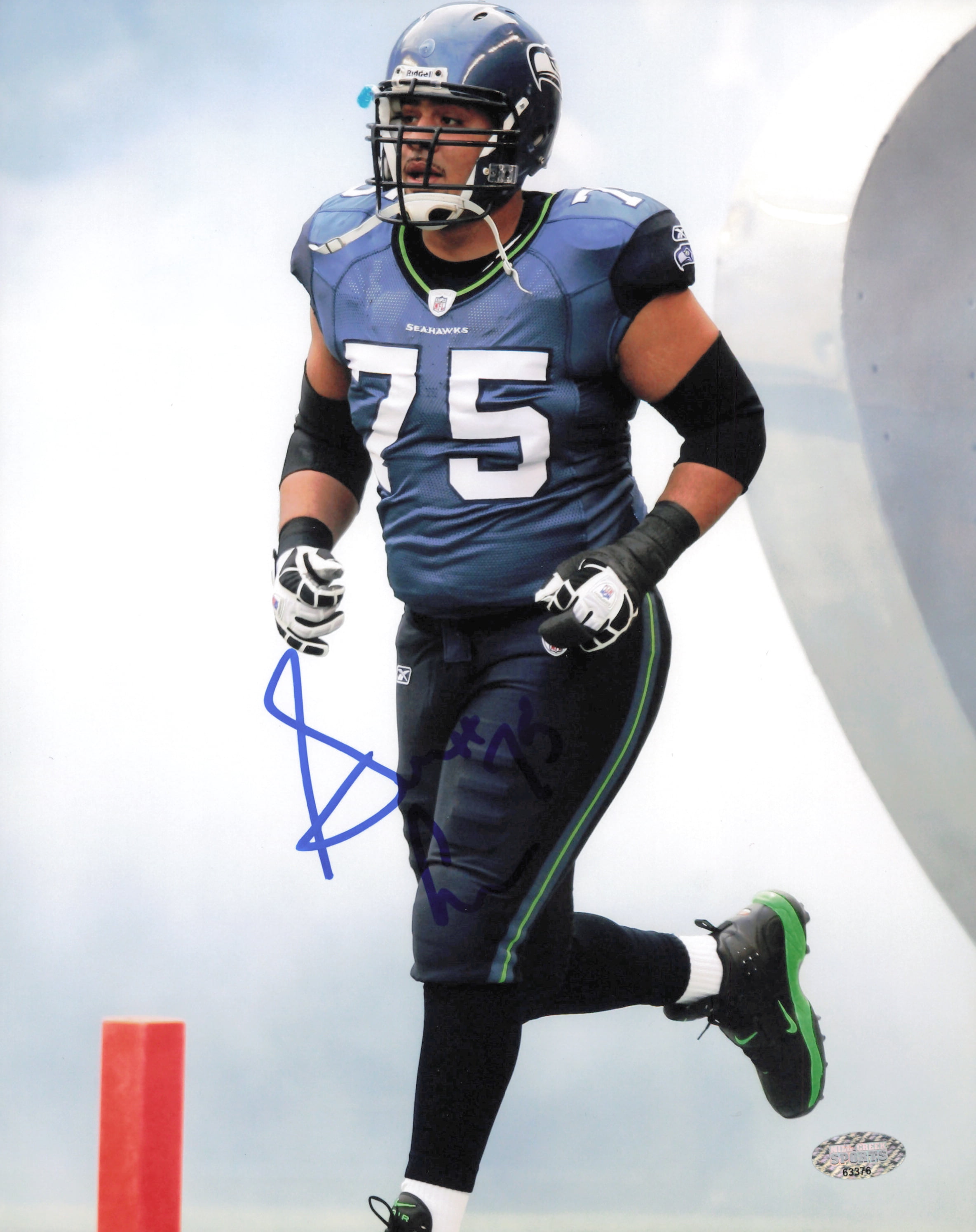 Sean Locklear Autographed 8x10 Photo Seattle Seahawks MCS Holo #63376 ...