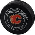 thumbnail image 1 of Sean Monahan Calgary Flames Autographed Official Game Puck - Fanatics Authentic Certified, 1 of 2