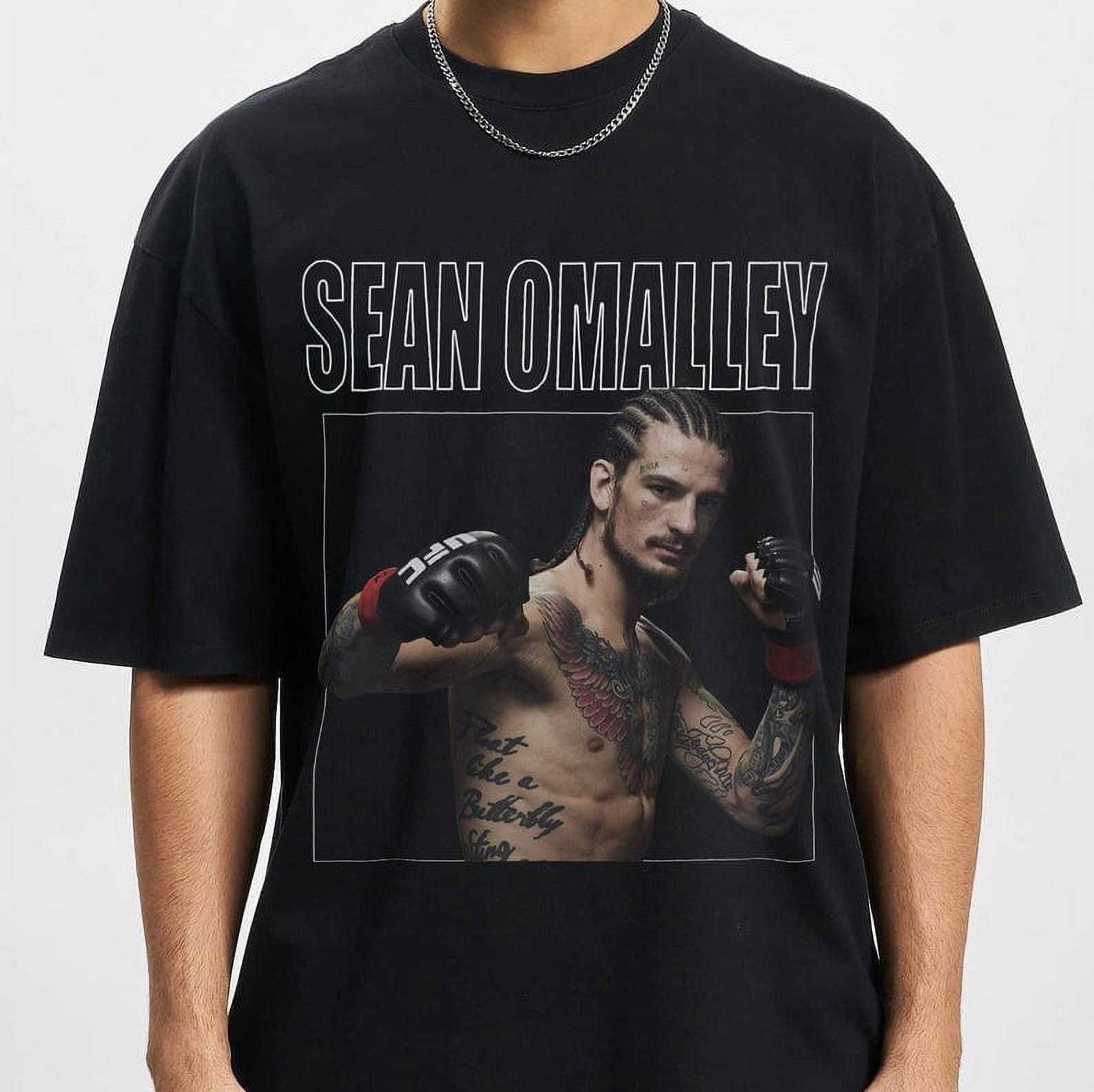 Sean O'Malley UFC Portrait T-Shirt - Officially Licensed UFC Fight Night Tee - 500 LEVEL Design