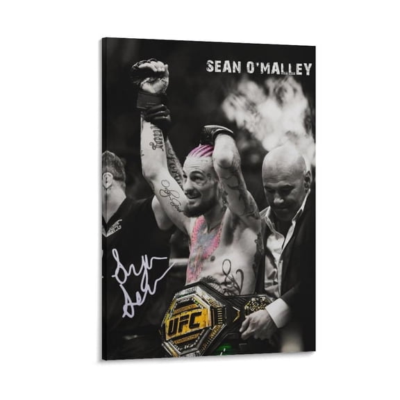 Sean O'malley Canvas Poster Room Aesthetic Poster Print Art Wall Painting Canvas Posters Gifts Modern Bedroom Decor 12x18inch(30x45cm)