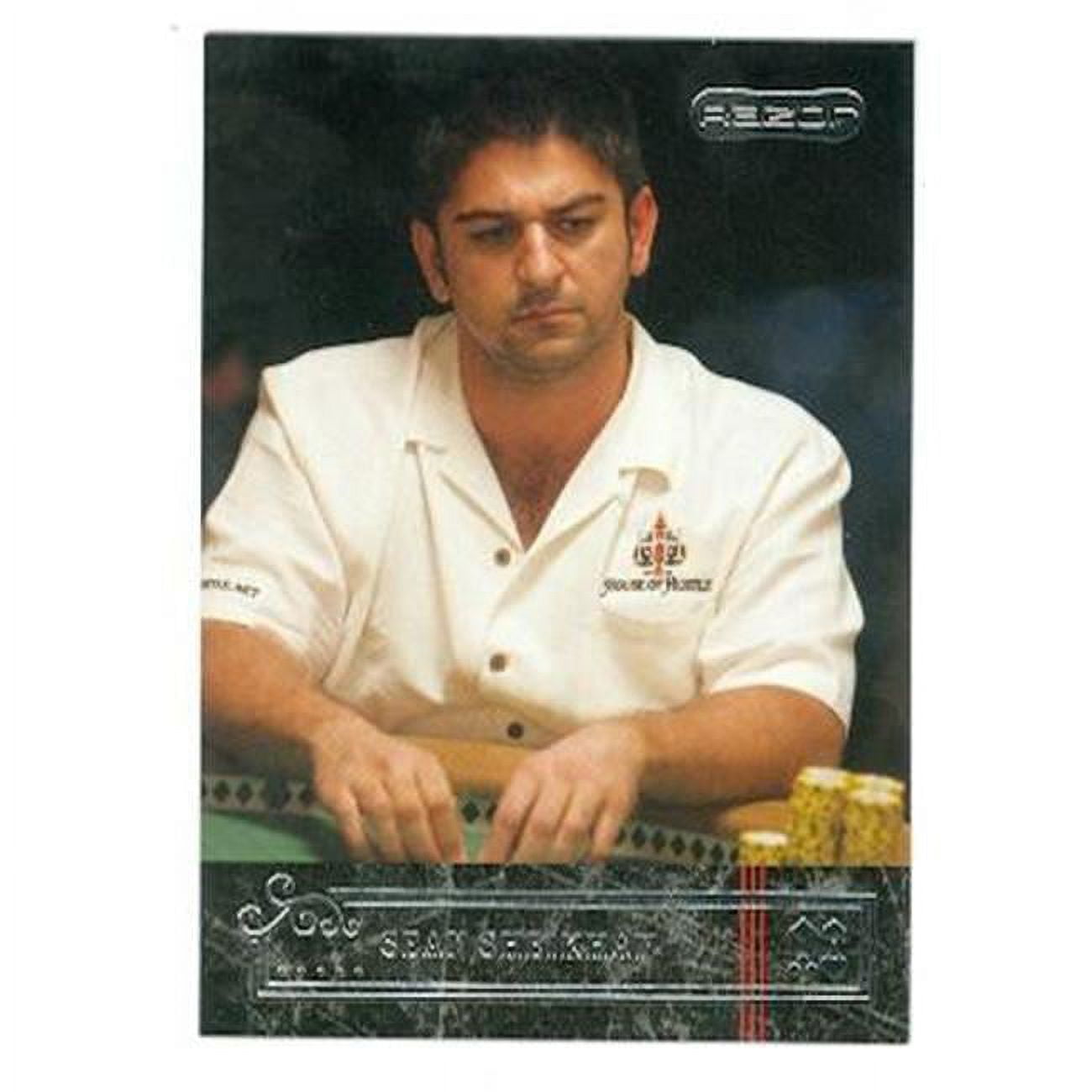 Sean Sheikhan trading card 2006 Razor Poker No.33 (WSOP WPT Poker