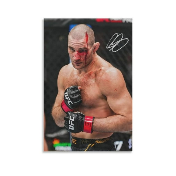 Sean Strickland Poster Canvas Poster Artworks Canvas Poster Room Aesthetic Wall Art Prints Home Modern Decor Gifts 24x36inch(60x90cm)