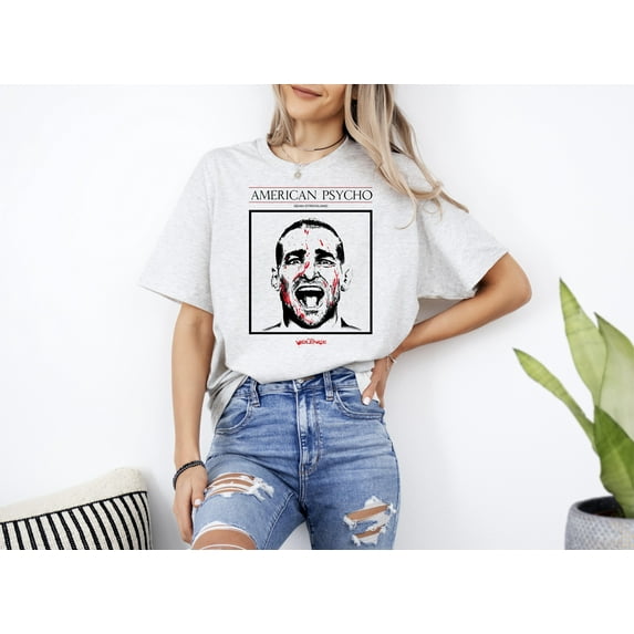 Sean Strickland Shirt Fullviolence American Psycho Sean Strickland T-Shirt Up To 4XL