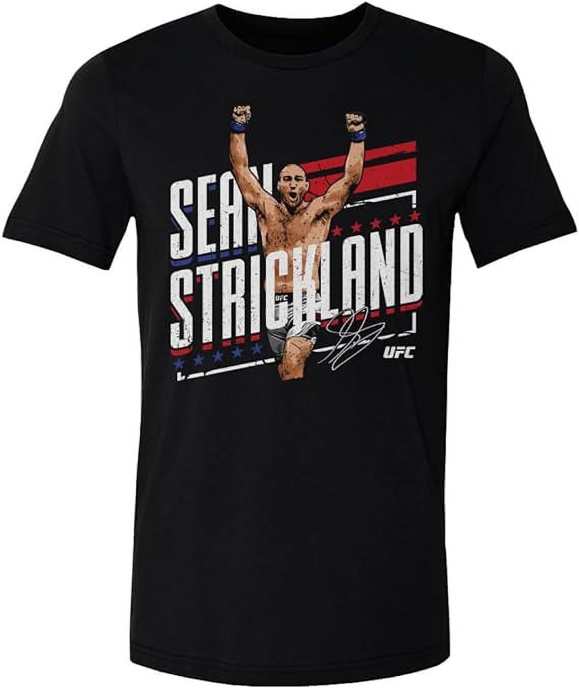 Sean Strickland UFC Shirt Sean Strickland Stars WHT