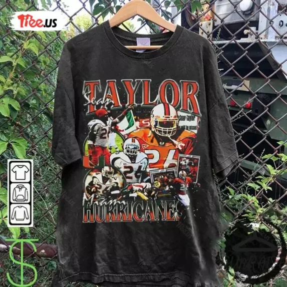 Sean Taylor Vintage 90s Graphic Unisex T-Shirt American Football